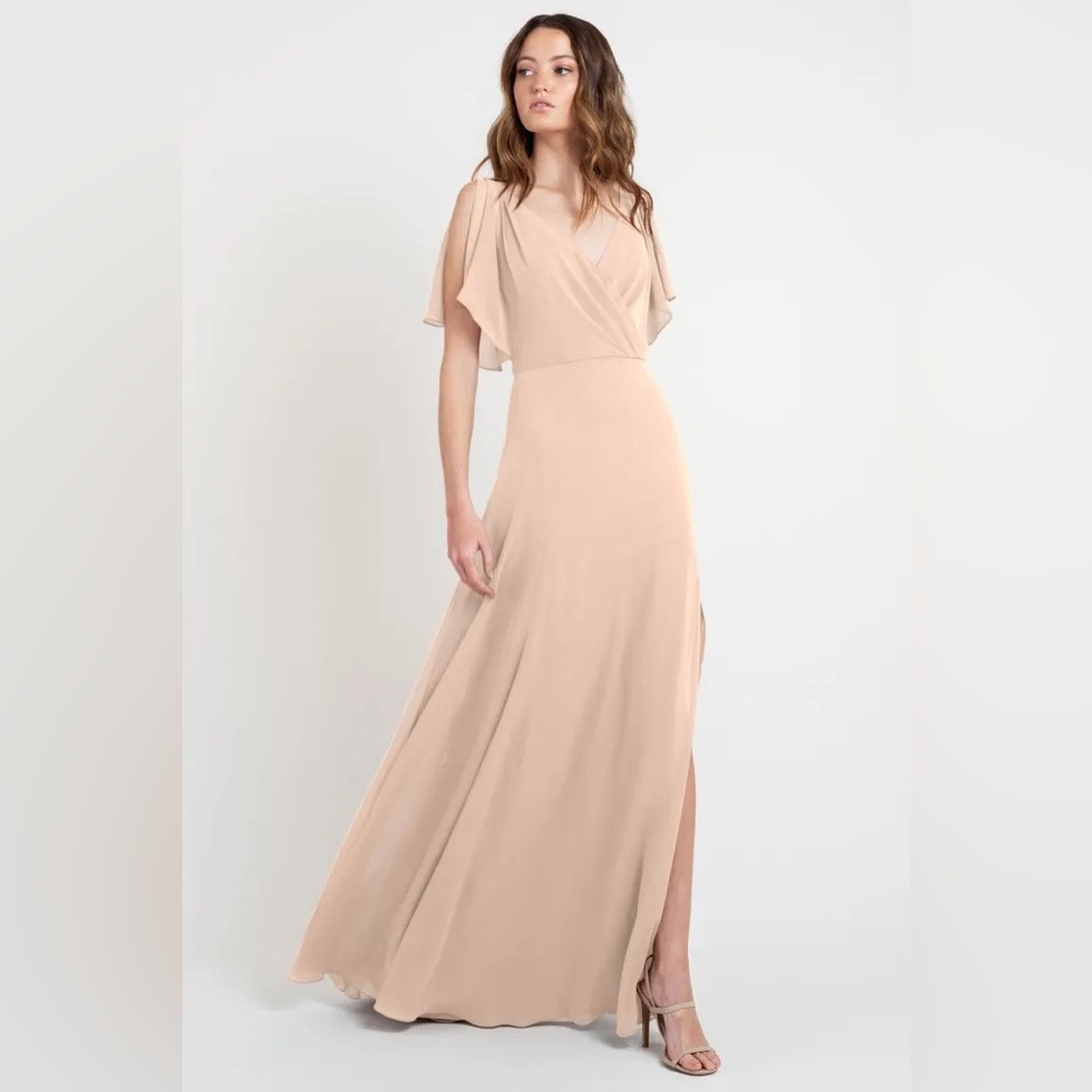 Jenny Yoo Hayes Dress Soft Blush Size 8